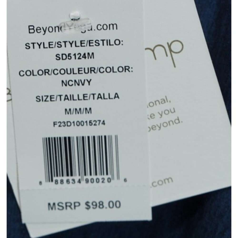NWT Beyond‎ Yoga Medium Navy Skort Women's #SD5124M MSRP $98 - Picture 3 of 5